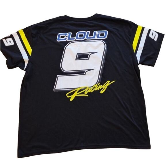 NASCAR Men's CLOUD 9 RACING BLACK T SHIRT SIZE 3XL - Picture 2 of 3